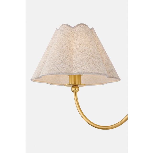 Mitzi Janie 13 in. 2 Light Linear in Aged Brass and True Bronze Finish For Sale In New York - Image 6 of 12