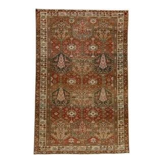 Turkish Vintage Rug 4'6" x 6'11" #16710 For Sale