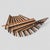 Mid 20th Century Mid Century Bamboo Wooden Chopstick Fruit Basket For Sale - Image 5 of 11