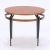 1960s Mid-Century Modern Round Cocktail Table For Sale - Image 5 of 6
