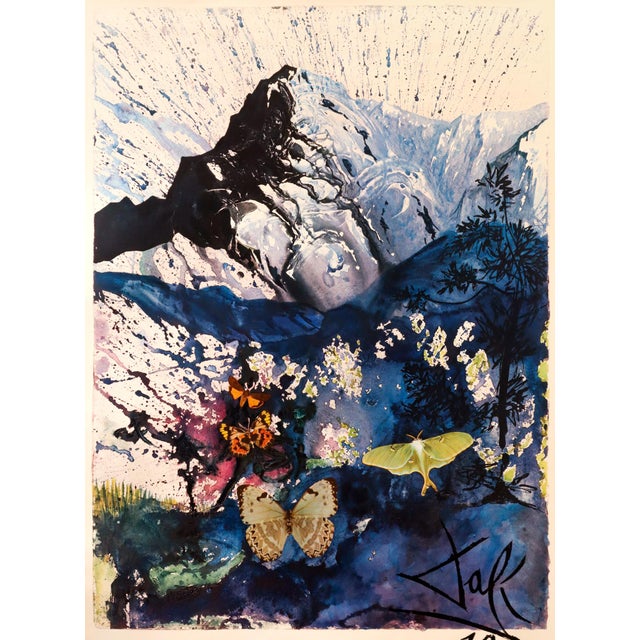 Date: 1969 Size: 24.5 x 39 inches Artist: Salvador Dali In 1969, Salvador Dali created a series of posters for the SNCF...