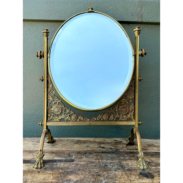 Vintage 19th Century Convent Reliquary Mirror For Sale - Image 12 of 13