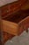 1950s French Louis XV Style Mahogany + Satinwood Book-Matched Veneered 3-Drawer Commode For Sale - Image 4 of 8