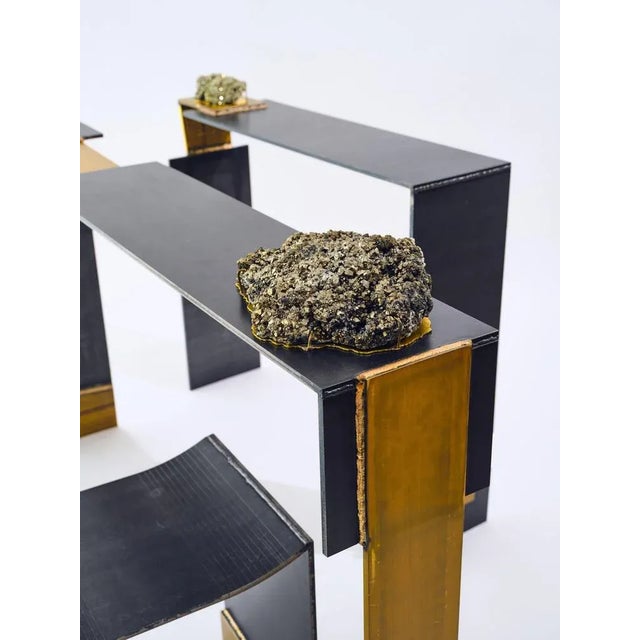 Pyrite Console Table 1 by Brajak Vitberg For Sale - Image 6 of 8