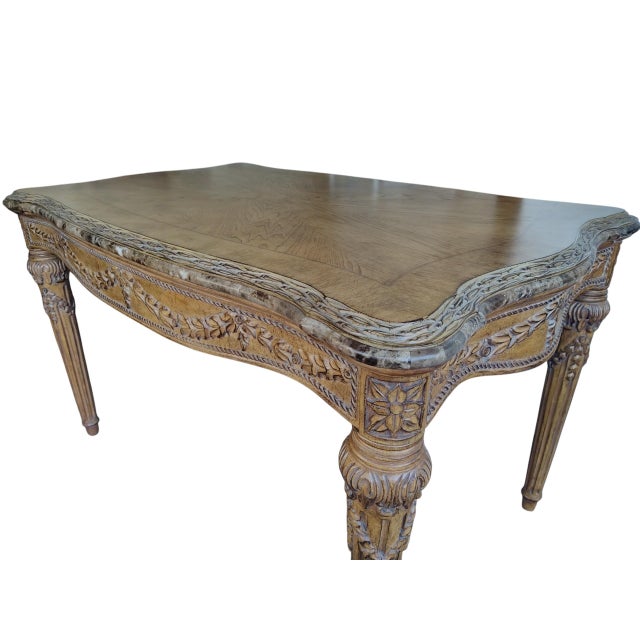 1990s 1990s Restored Schnadig French-Style Desk For Sale - Image 5 of 16