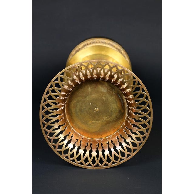 Antique Gilded Bronze Centerpiece Empire, France, 1825 For Sale - Image 16 of 18
