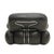Set of Italian Model Okay Lounge Chairs in Black Leather and Steel by Adriano Piazzesi For Sale - Image 4 of 8