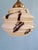 Art Deco Pendant Light in Marbled Opaline Glass from Scailmont, Belgium, 1920s For Sale - Image 6 of 17