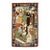 Antique Persian Kashan Wool 4X7 Multicolor Handmade Pictorial Area Rug #9900881 For Sale
