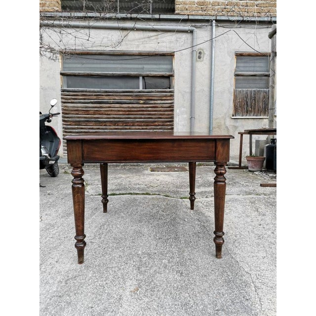 Extendable England Table, 1890s For Sale - Image 10 of 18