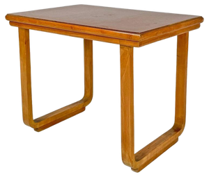 Italian Art Deco Wooden Coffee Table, 1940s