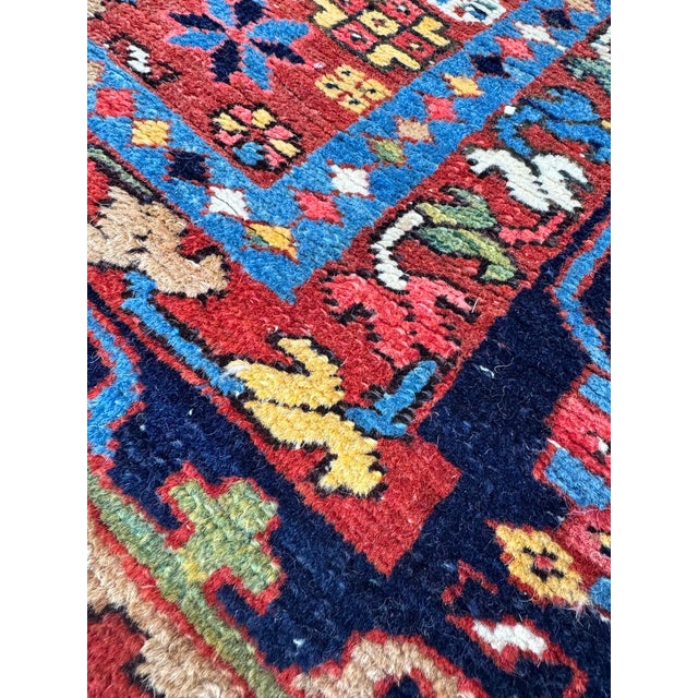 Antique Heriz Rug, 1890s For Sale - Image 10 of 18