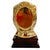 Mid 20th Century Solid Brass Roaring Lion Bookends on Wood Bases - A Pair For Sale In San Diego - Image 6 of 7