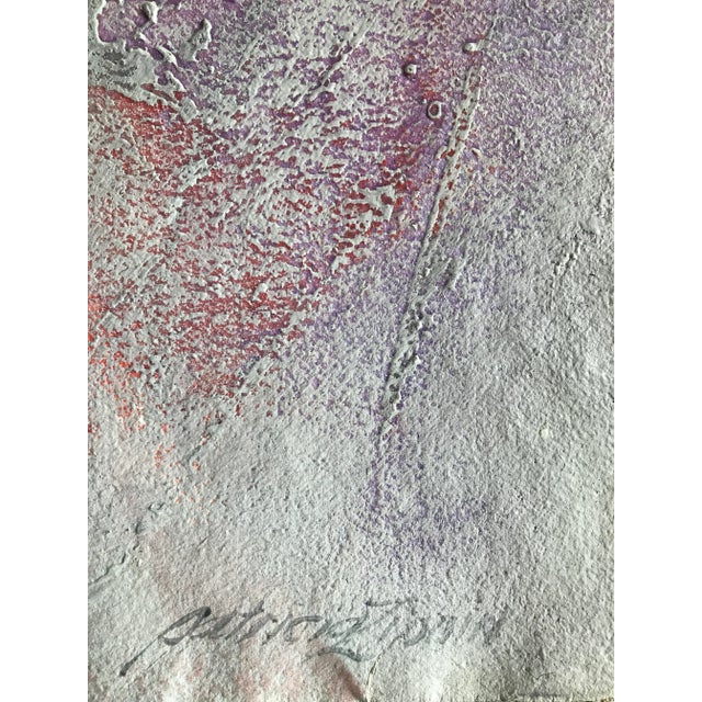 Patricia Zippin "Tillamook Flight 8 of 12" 1980s Abstract Painting Academie Julian For Sale In Dallas - Image 6 of 8