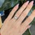A timeless 4.5mm round cut diamond sits gracefully in solid 18K gold, designed to highlight pure brilliance and...