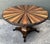 Vintage Starburst Inlay Dining Table For Sale - Image 10 of 12