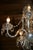 French Vintage Glass Estate Chandelier For Sale - Image 3 of 5