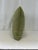 Custom-tailored handcrafted 20” pillow in beautiful green and beige woven basketweave fabric woth coordinating cord trim....