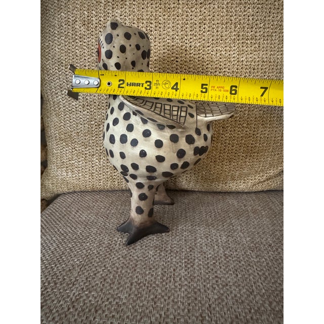 1980s Zuni Pueblo–Style Owl Bird Figurine | MoMA / Brooklyn Museum Art Reproduction For Sale - Image 10 of 12