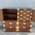 Mid 20th Century Vintage Chinese Wooden Highboy Armoire With Gold Accents For Sale - Image 5 of 10