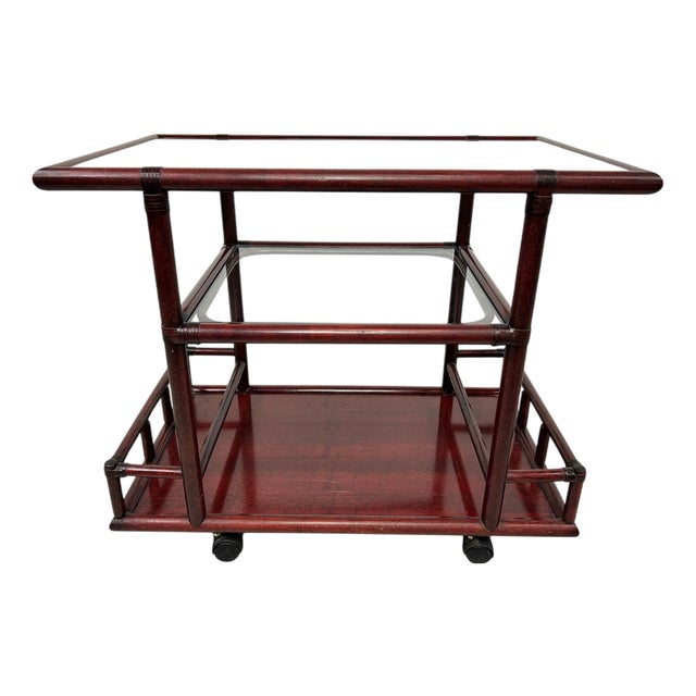 Mid-Century Modern Serving Trolley from Gervasoni, 1970s For Sale