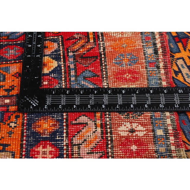 Textile Late 19th Century Caucasian Shirvan Rug Runner, 03'04 X 09'05 For Sale - Image 7 of 10