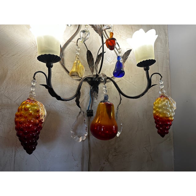 Vintage Murano Wall Sconce, 1960s For Sale - Image 12 of 14