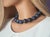 Natural Lapis Lazuli Necklace With Agate Druzy Clasp For Sale In Cleveland - Image 6 of 7