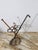 Art Nouveau Style Brass Umbrella and Walking Stick Stand with Intertwined Snakes, 1970s For Sale - Image 16 of 18