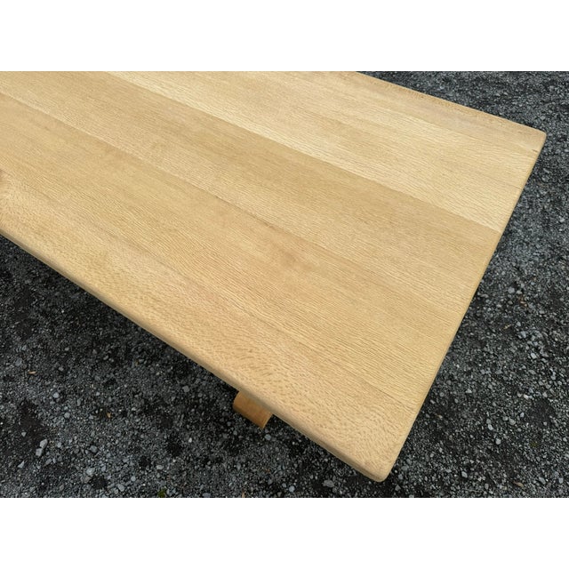 Wood French Oak Farmhouse Dining Table, 1920 For Sale - Image 7 of 13