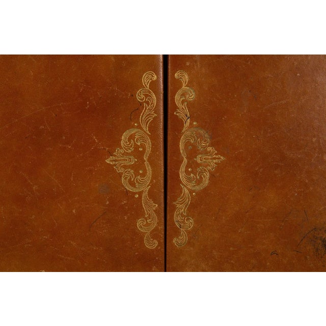 English Victorian Antique Leather Writing Box Letter Desk For Sale - Image 18 of 18