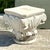 Vintage Carved Marble Column Side Table For Sale - Image 9 of 12