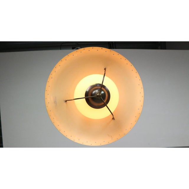 Opal Glass Pendant by Bent Karlby for Lyfa, Denmark, 1950s For Sale - Image 14 of 18