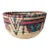Early 20th Century Hausa Grass Basket Bowl Nigeria 9 Inch For Sale