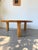 Vintage Round Tripod Coffee Table in Oak, 1950 For Sale - Image 9 of 18