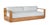 Wood Imperial Grove Outdoor Solid Teak Wood Sofa - 84" For Sale - Image 7 of 14