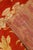 Antique Hooked Silk Rug in Red and Beige Floral Patterns - Rug & Kilim For Sale In New York - Image 6 of 7