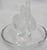 French Lalique Deux Cygnes Pair of Swans Clear and Satin Crystal Ring Dish For Sale In Nashville - Image 6 of 11