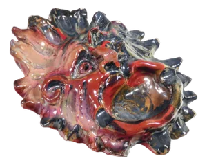 Ceramic Mask by Torrido Mazzotti, 1940s