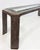 Maitland - Smith Maitland-Smith Tessellated Marble Console Table, Beveled Glass and Brass Trim For Sale - Image 4 of 5