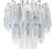 Camer Glass Vintage Mid Century Venini Glass Prisms Camer Light Fixture For Sale - Image 4 of 10