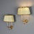 White Vintage Italian Wall Lamps, 1940s-1950s, Set of 2 For Sale - Image 8 of 8
