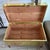 Mid-Century Modern Mid-Century Hollywood Regency Brass Campaign Trunk - Cedar Lined Blanket Chest For Sale - Image 3 of 11