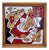 Vintage Spanish Glazed Ceramic Tile Music, 1950s For Sale