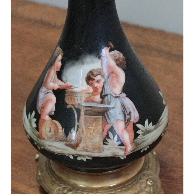 Napoleon Iii Oil Lamps, Set of 2 For Sale - Image 10 of 12