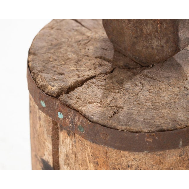 Wood Antique Swedish Farmer Tool For Sale - Image 7 of 9