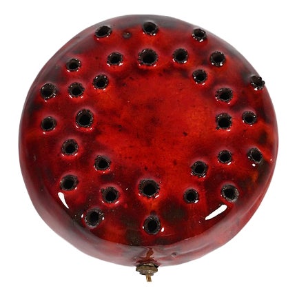 Danish Ceramic Wall Sconce For Sale