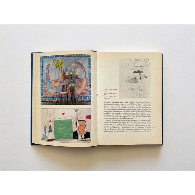 David Hockney David Hockney Vintage 1981 First Edition Lithograph Print Hardcover Pop Art Monograph Survey Book For Sale - Image 4 of 18