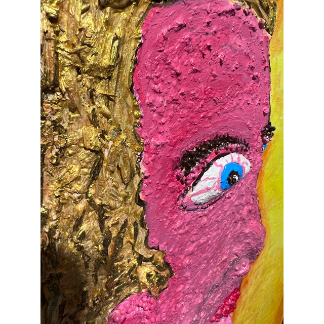 Original Painting on Canvas, Portrait of Andrew Jackson Signed Serg Graff, Coa For Sale - Image 9 of 12