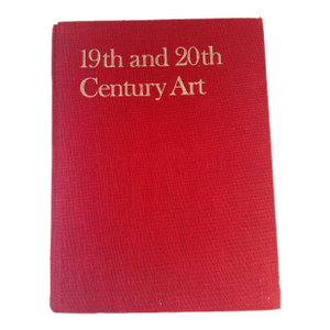 Vintage 19th and 20th Century Art Book